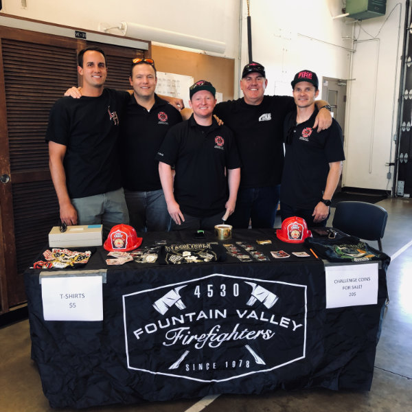 FVFA 5 firefighters table